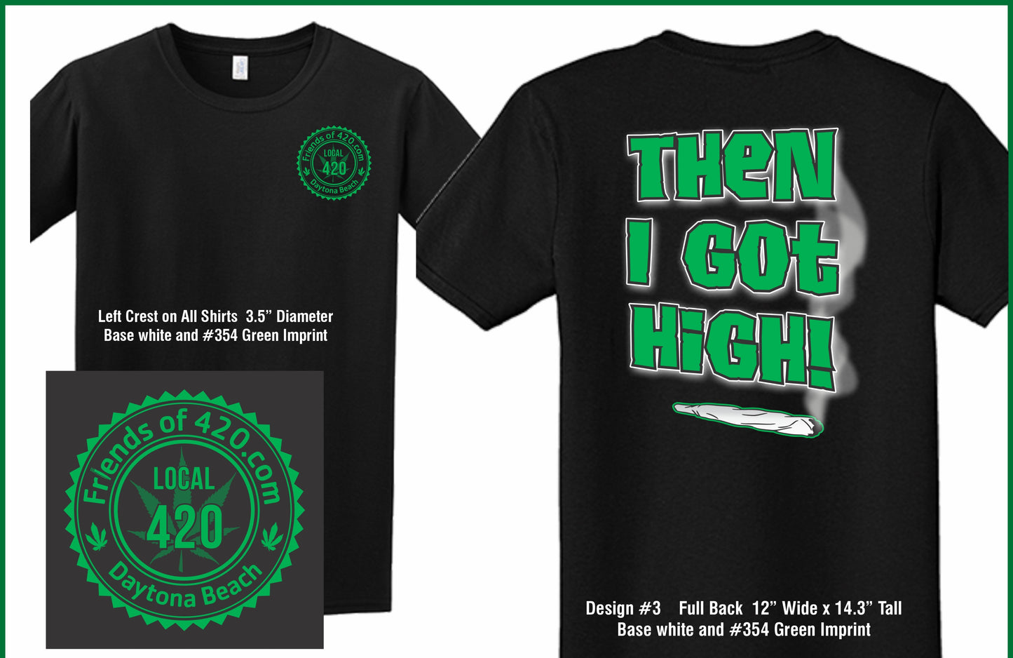 Expressive, Witty Marijuana T-Shirt